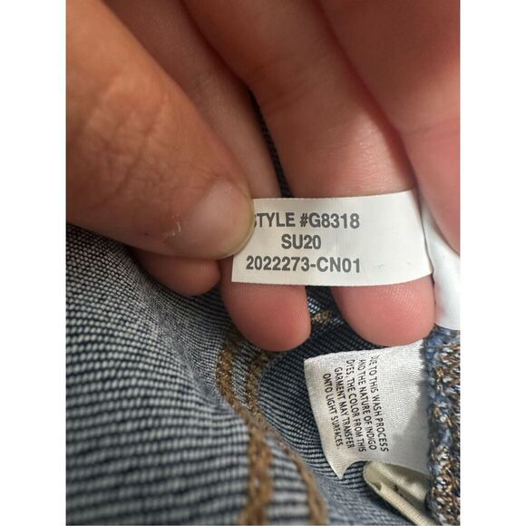 Madewell size 36 Maternity Skinny Jean Danny Wash Full Belly Cover Jeggings New - Picture 9 of 11